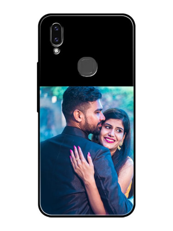 Custom Vivo V9 Youth Custom Glass Phone Case - Upload Full Picture With Custom Color Design