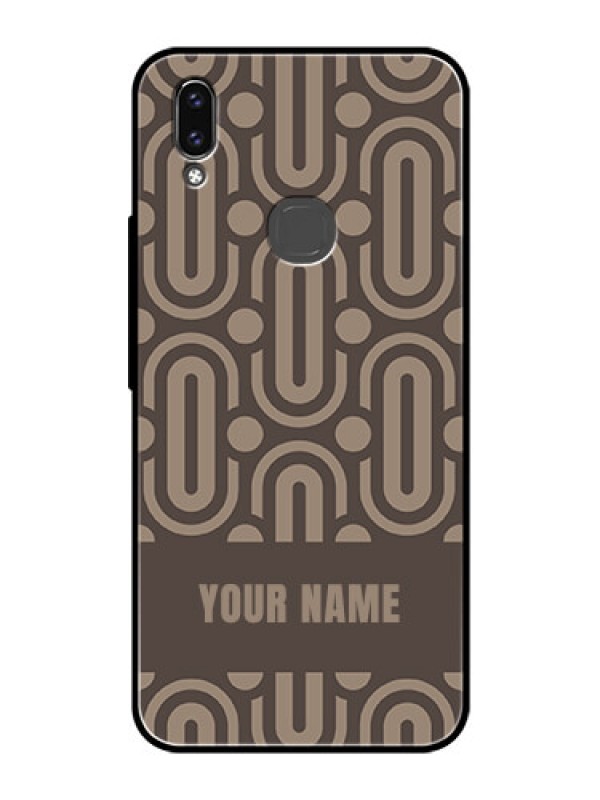 Custom Vivo V9 Custom Glass Phone Case - Captivating Zero Pattern Design