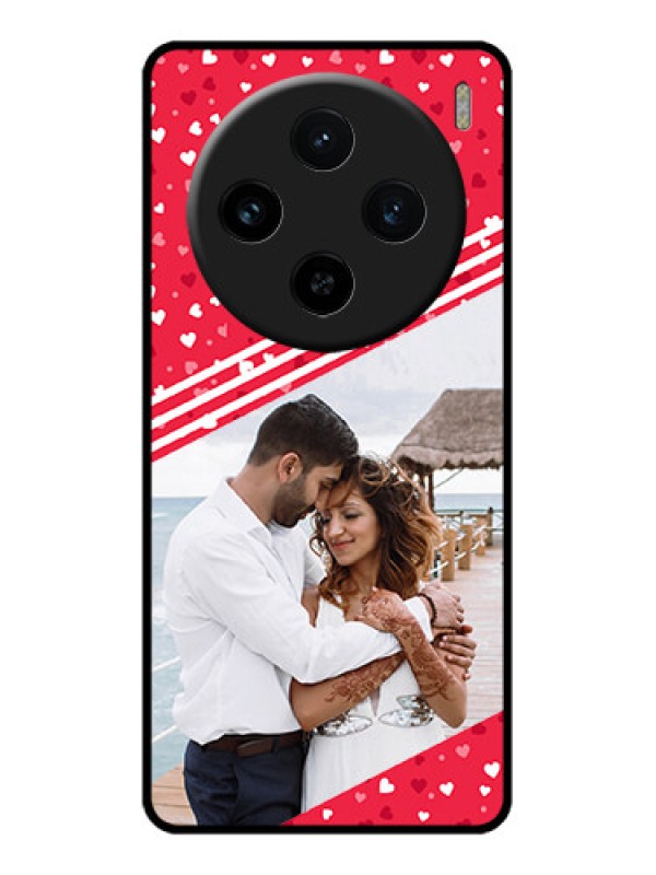 Custom Vivo X100 5G Custom Glass Phone Case - Valentines Gift Design