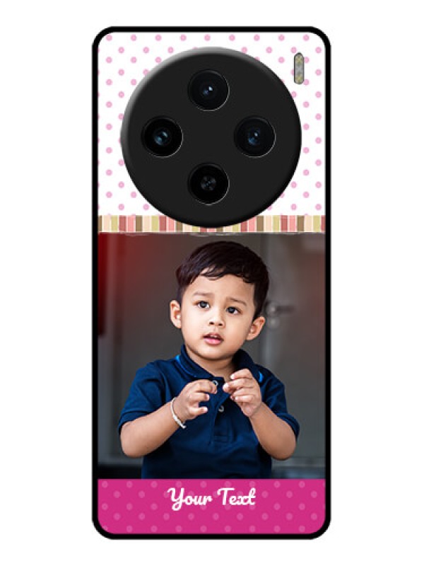 Custom Vivo X100 5G Custom Glass Phone Case - Cute Girls Cover Design