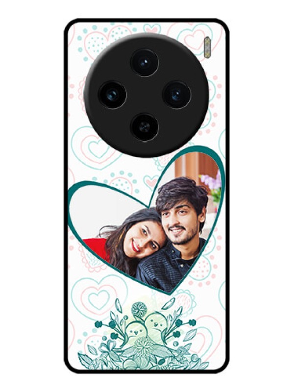 Custom Vivo X100 5G Custom Glass Phone Case - Premium Couple Design