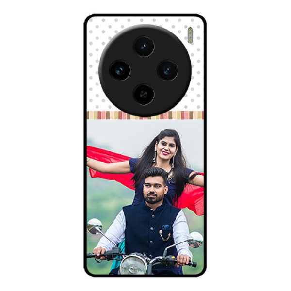 Vivo X100 5G Custom Glass Phone Case - Cute Family Design