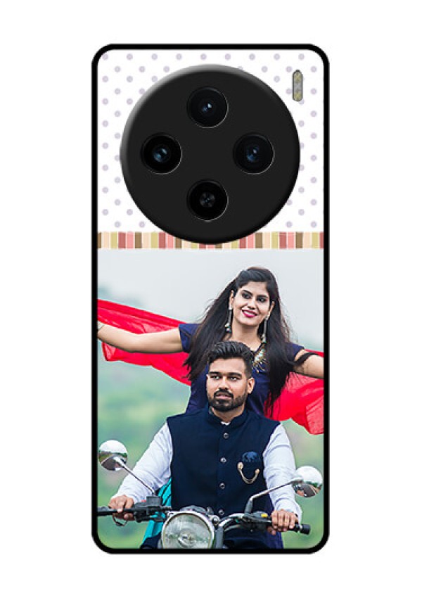 Vivo X100 5G Custom Glass Phone Case - Cute Family Design
