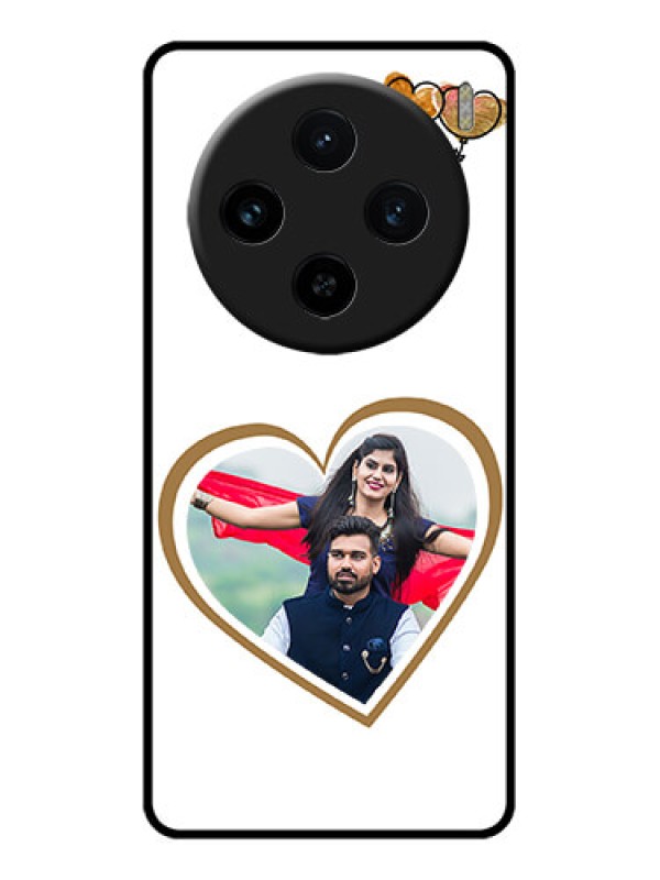 Custom Vivo X100 5G Custom Glass Phone Case - You & Me Design