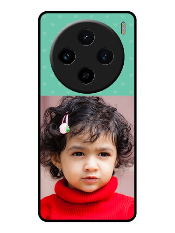 Custom Vivo X100 5G Custom Glass Phone Case - Lovers Picture Design