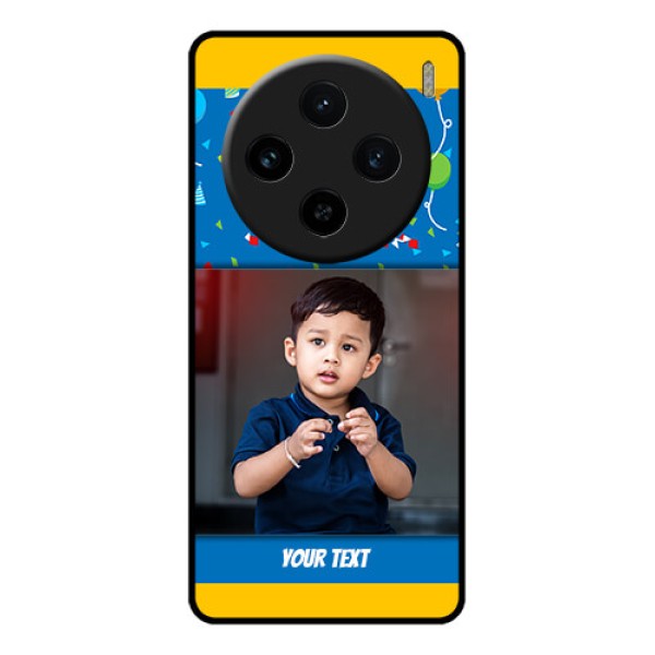 Vivo X100 5G Custom Glass Phone Case - Birthday Wishes Design