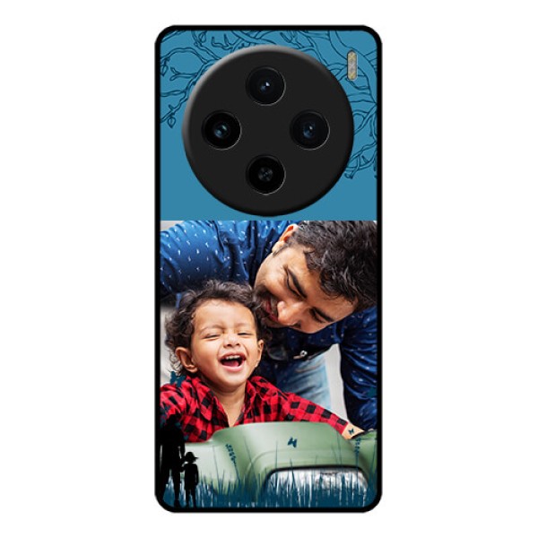 Vivo X100 5G Custom Glass Phone Case - Best Dad Design