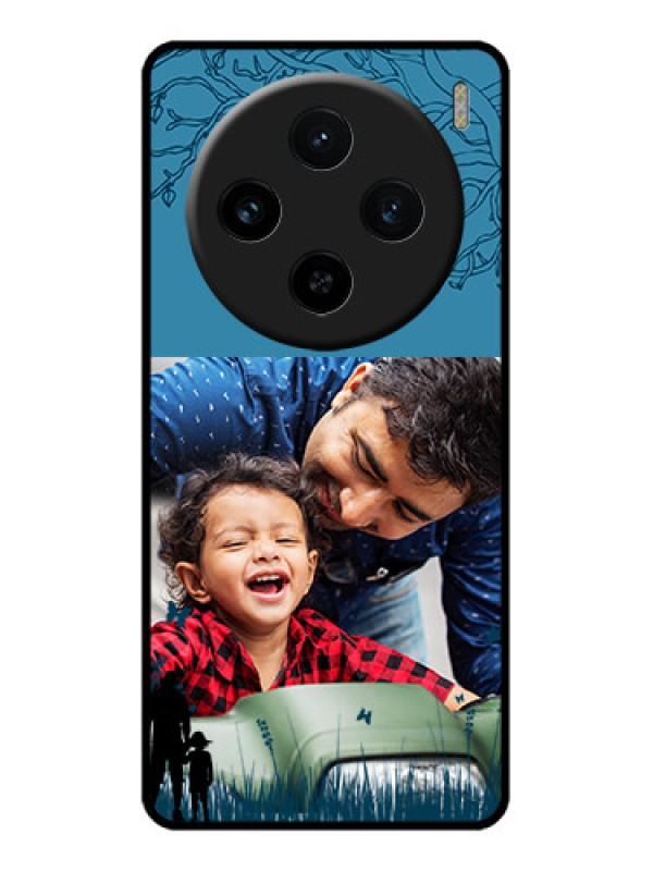 Custom Vivo X100 5G Custom Glass Phone Case - Best Dad Design