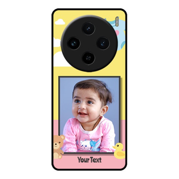 Vivo X100 5G Custom Glass Phone Case - Kids 2 Color Design