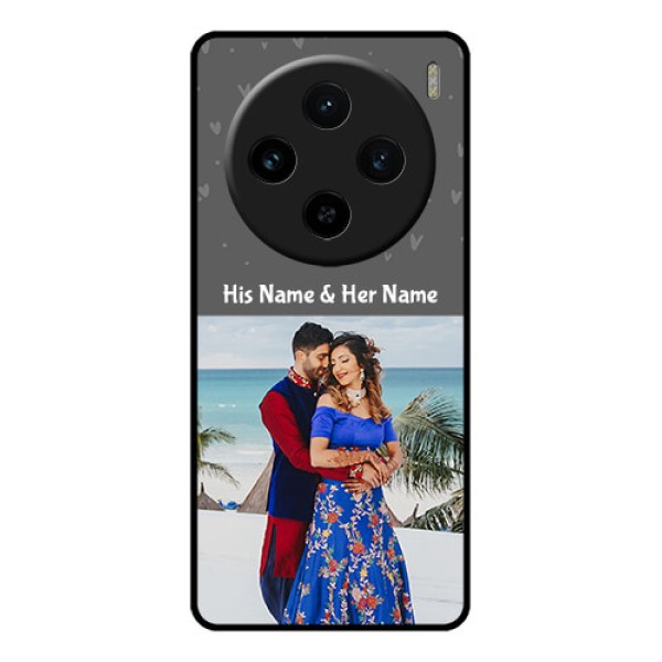Vivo X100 5G Custom Glass Phone Case - Buy Love Design With Photo Online Vivo X100 5G Custom Glass Phone Case - Buy Love Design With Photo Online