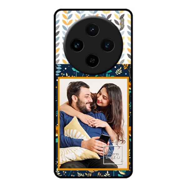 Vivo X100 5G Custom Glass Phone Case - Pattern Design