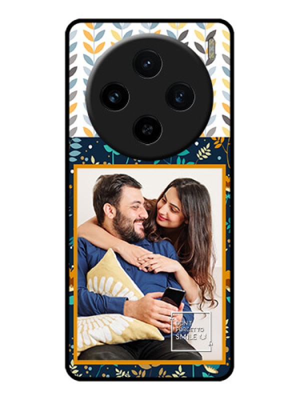 Custom Vivo X100 5G Custom Glass Phone Case - Pattern Design