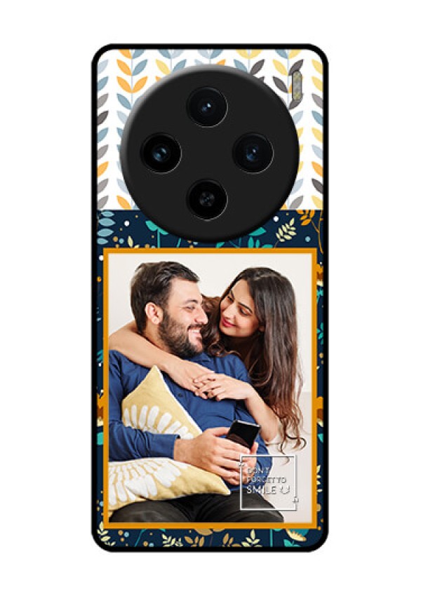 Vivo X100 5G Custom Glass Phone Case - Pattern Design