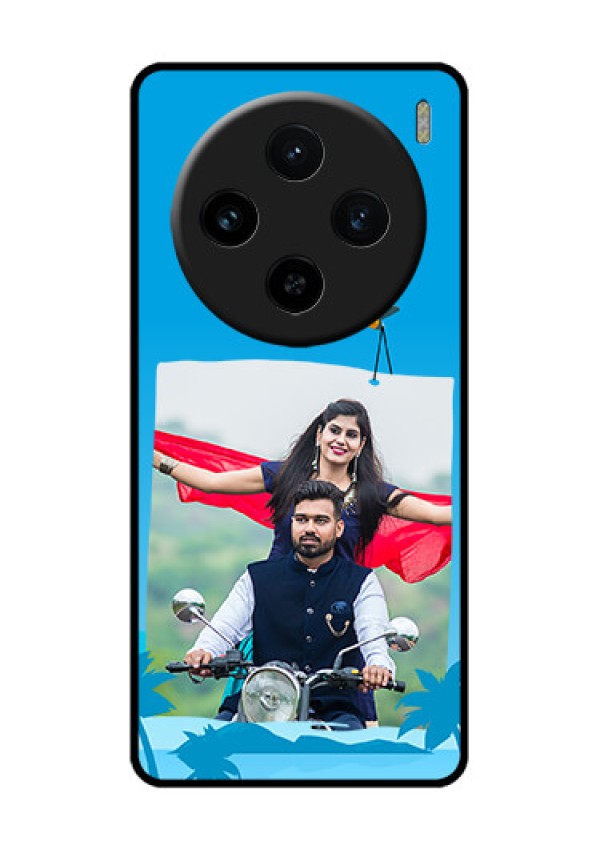 Vivo X100 5G Custom Glass Phone Case - Traveller Design