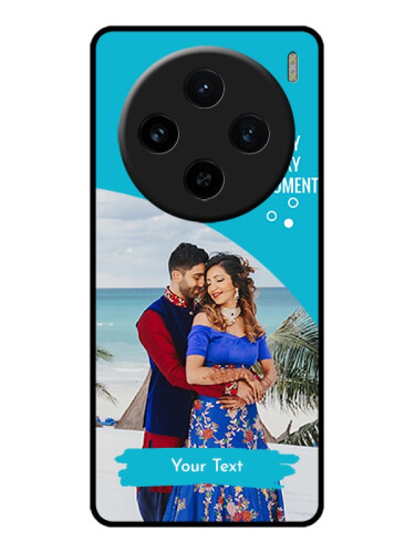 Custom Vivo X100 5G Custom Glass Phone Case - Happy Moment Design