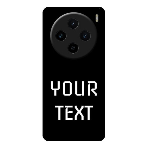 Vivo X100 5G Custom Glass Phone Case - Your Name Design