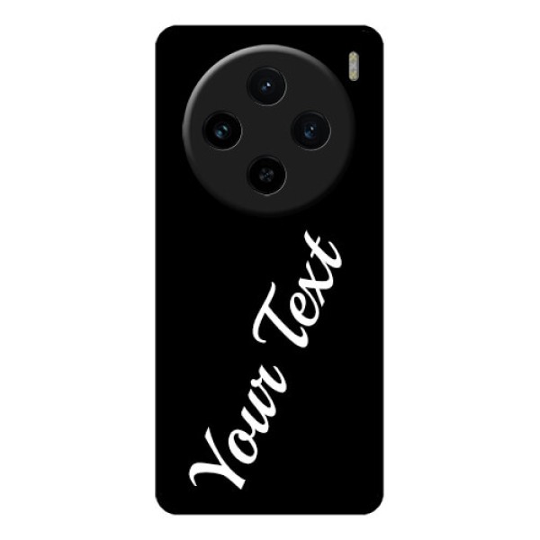 Vivo X100 5G Custom Glass Phone Case - With Your Name Design