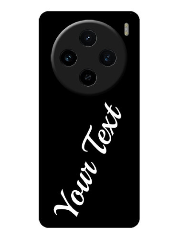 Custom Vivo X100 5G Custom Glass Phone Case - With Your Name Design