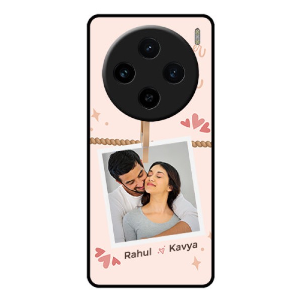 Vivo X100 5G Custom Glass Phone Case - Forever And Ever Love Design