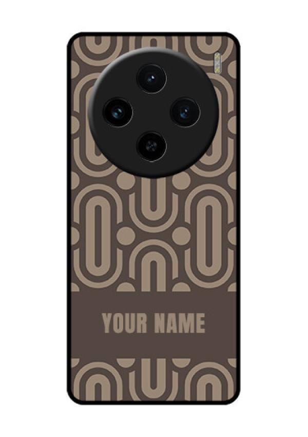 Vivo X100 5G Custom Glass Phone Case - Captivating Zero Pattern Design