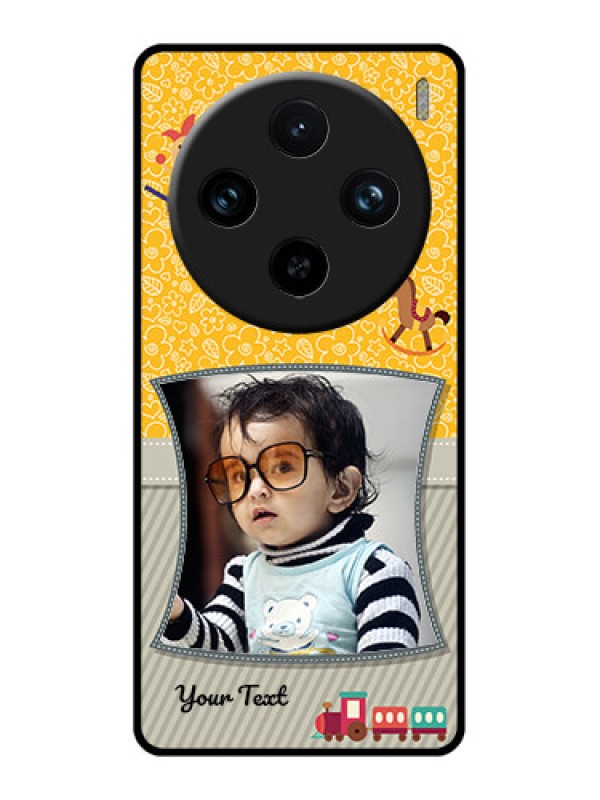 Custom Vivo X100 Pro 5G Custom Glass Phone Case - Baby Picture Upload Design