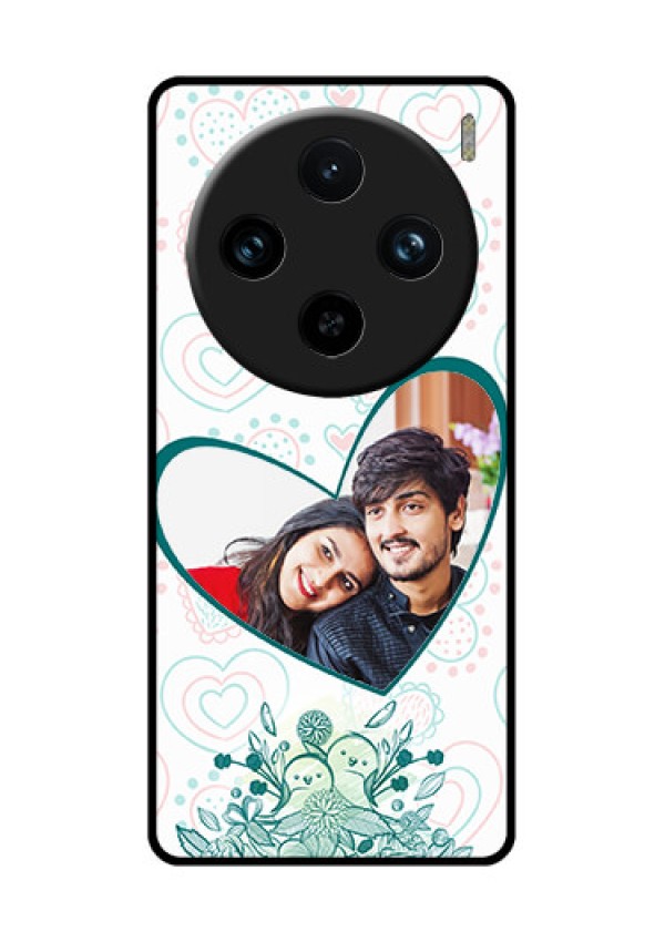 Vivo X100 Pro 5G Custom Glass Phone Case - Premium Couple Design