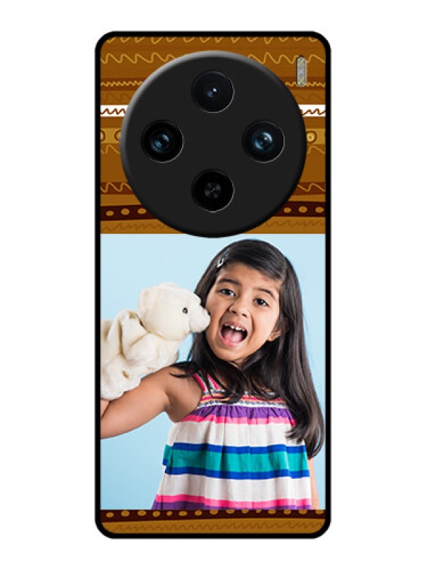 Custom Vivo X100 Pro 5G Custom Glass Phone Case - Friends Picture Upload Design