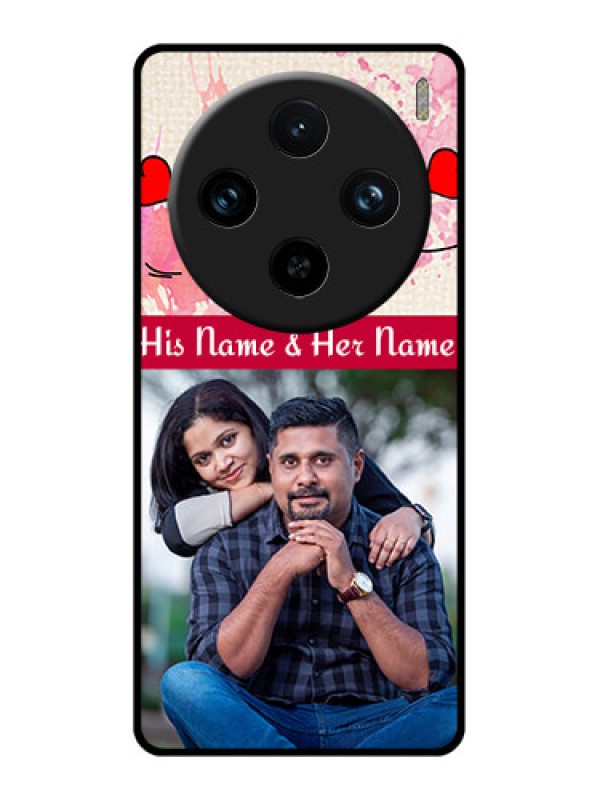 Custom Vivo X100 Pro 5G Custom Glass Phone Case - You And Me Case Design