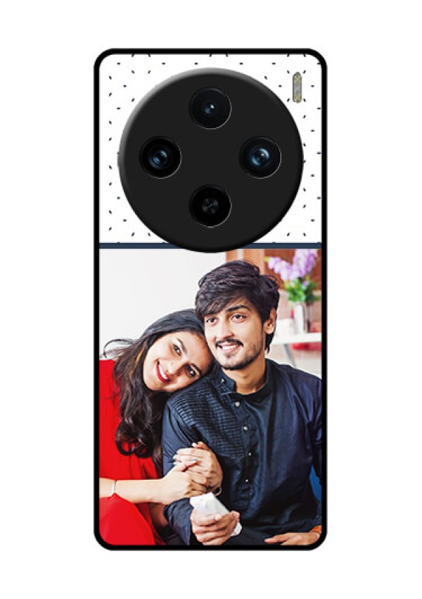 Vivo X100 Pro 5G Custom Glass Phone Case - Premium Dot Design