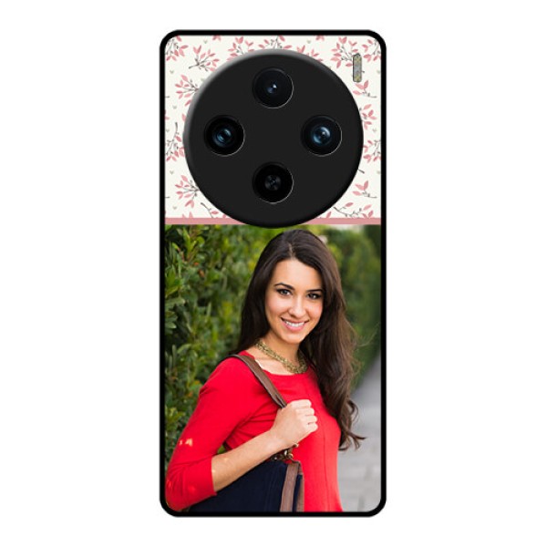 Vivo X100 Pro 5G Custom Glass Phone Case - Stunning Floral Design