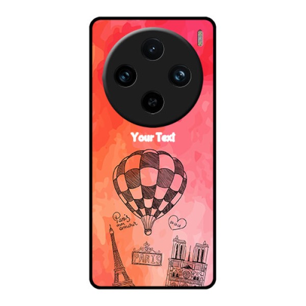 Vivo X100 Pro 5G Custom Glass Phone Case - Paris Theme Design