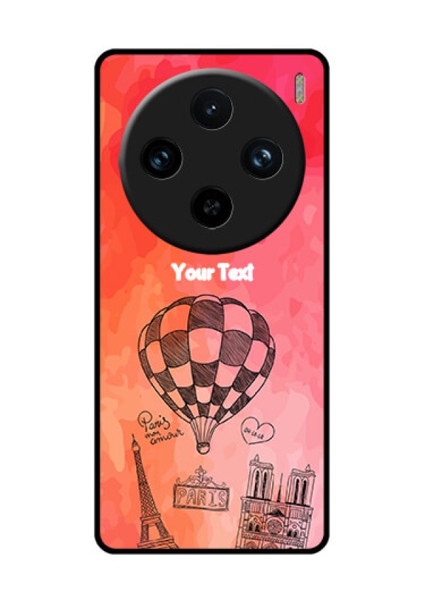 Vivo X100 Pro 5G Custom Glass Phone Case - Paris Theme Design