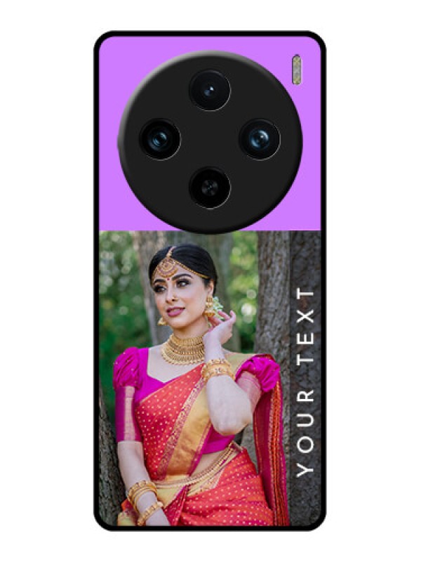 Custom Vivo X100 Pro 5G Custom Glass Phone Case - Birthday Icons Design