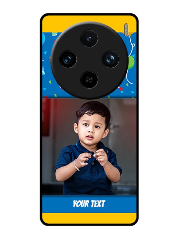 Custom Vivo X100 Pro 5G Custom Glass Phone Case - Birthday Wishes Design