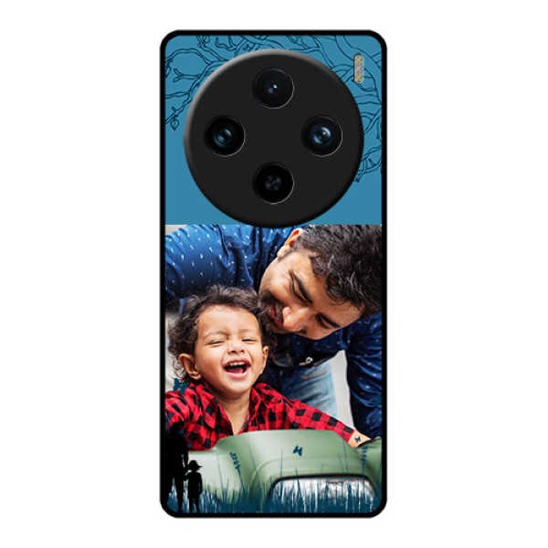 Vivo X100 Pro 5G Custom Glass Phone Case - Best Dad Design