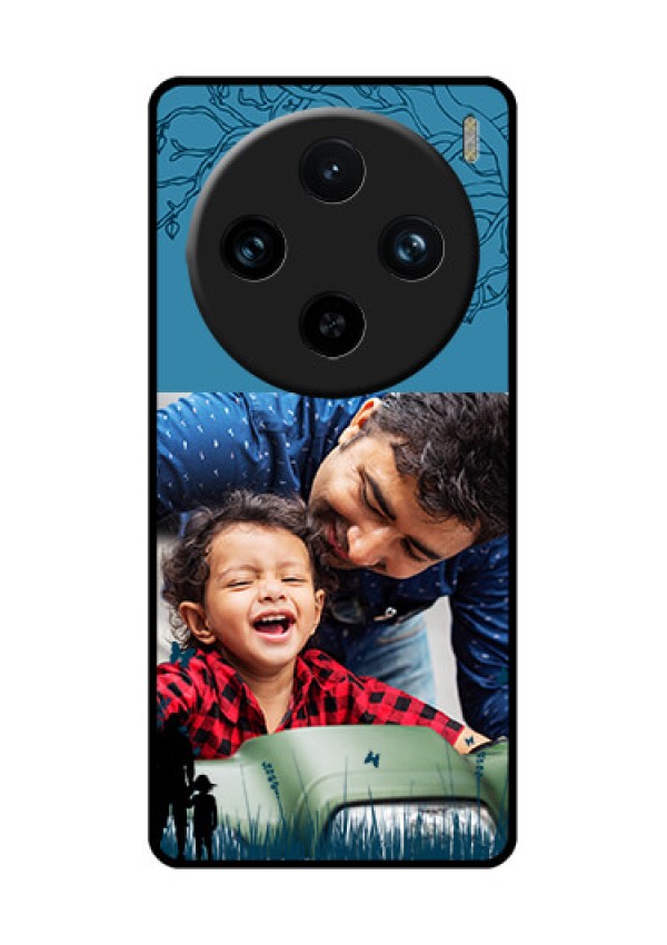 Vivo X100 Pro 5G Custom Glass Phone Case - Best Dad Design