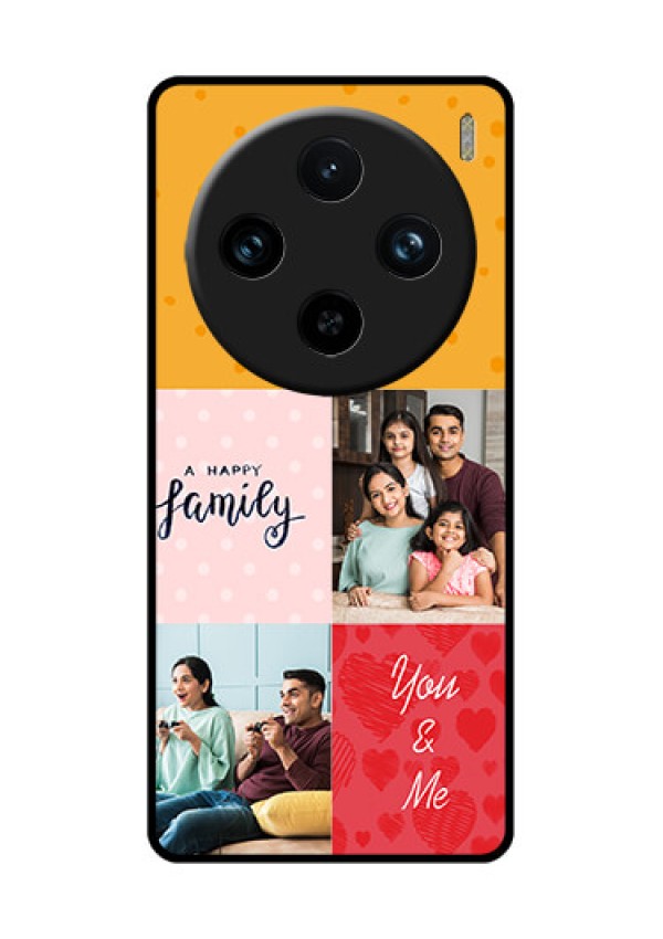 Vivo X100 Pro 5G Custom Glass Phone Case - Images With Quotes Design