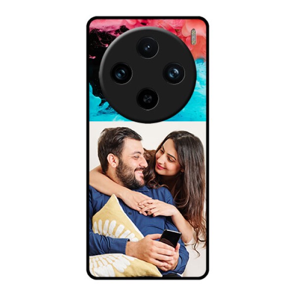 Vivo X100 Pro 5G Custom Glass Phone Case - Quote With Acrylic Painting Design Vivo X100 Pro 5G Custom Glass Phone Case - Quote With Acrylic Painting Design