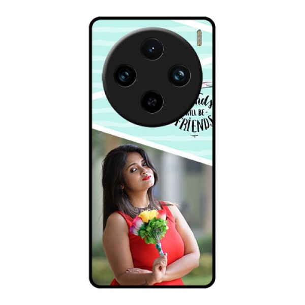 Vivo X100 Pro 5G Custom Glass Phone Case - Friends Picture Icon Design