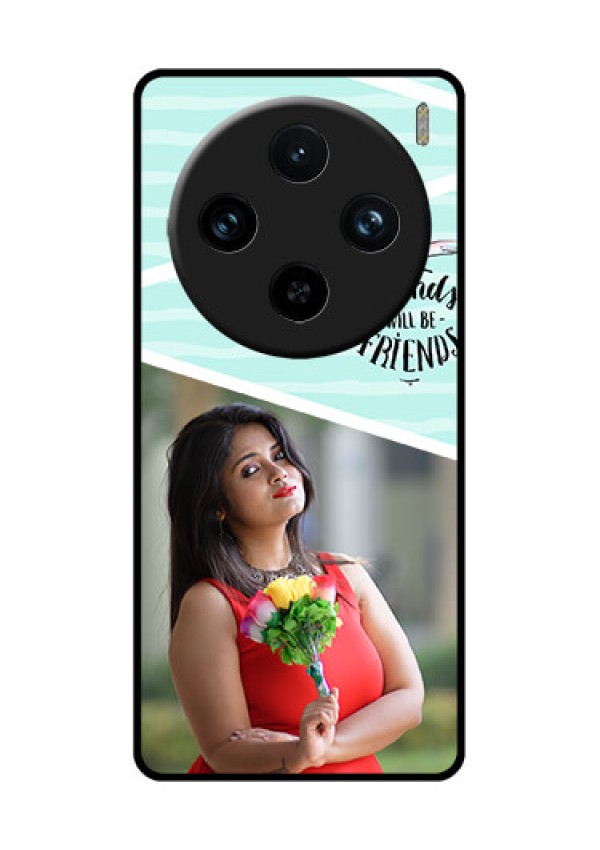 Vivo X100 Pro 5G Custom Glass Phone Case - Friends Picture Icon Design