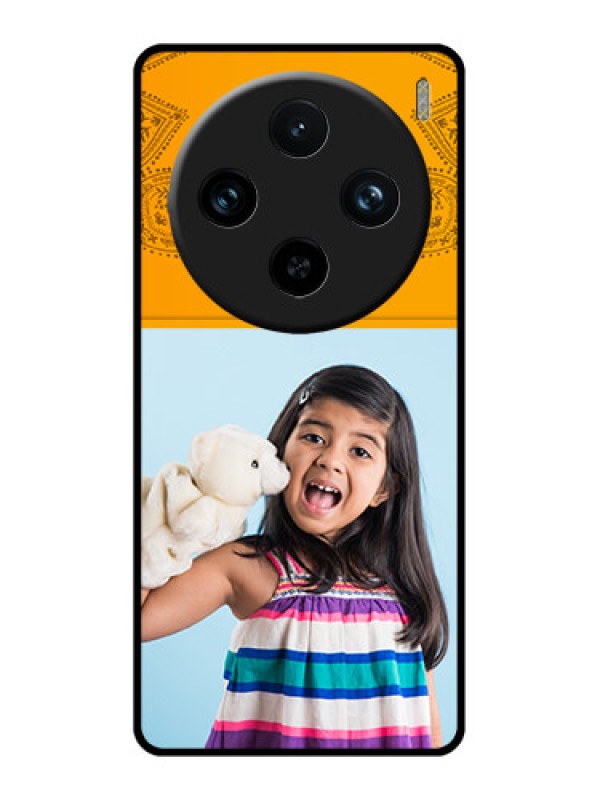 Custom Vivo X100 Pro 5G Custom Glass Phone Case - Photo Wedding Design