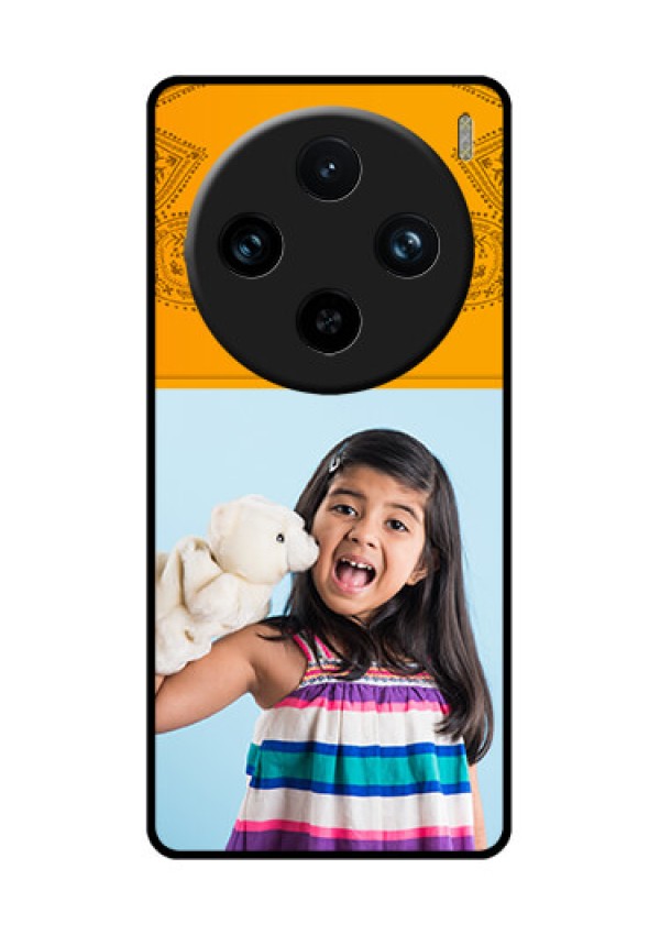 Vivo X100 Pro 5G Custom Glass Phone Case - Photo Wedding Design