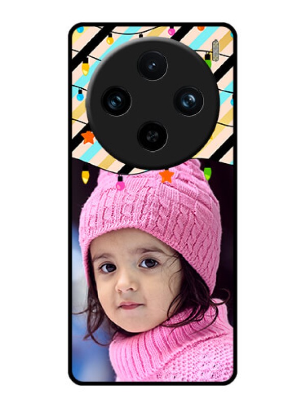 Custom Vivo X100 Pro 5G Custom Glass Phone Case - Lights Hanging Design