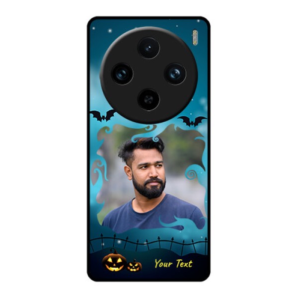Vivo X100 Pro 5G Custom Glass Phone Case - Halloween Frame Design