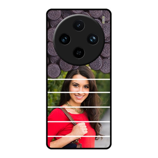 Vivo X100 Pro 5G Custom Glass Phone Case - With Oreo Biscuit Design