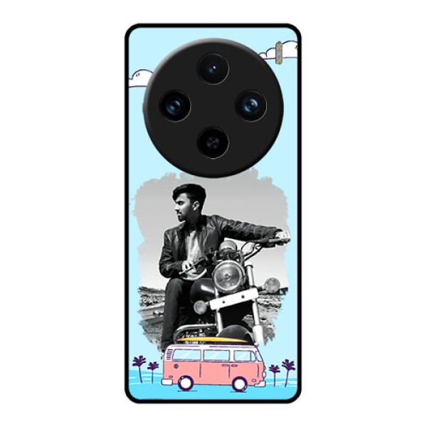 Vivo X100 Pro 5G Custom Glass Phone Case - Travel & Adventure Design