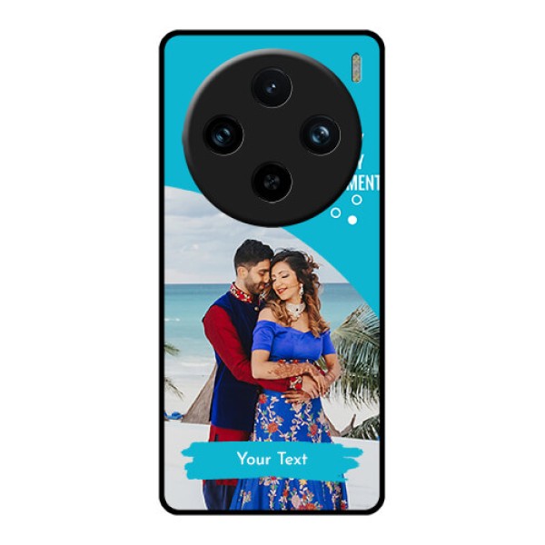 Vivo X100 Pro 5G Custom Glass Phone Case - Happy Moment Design