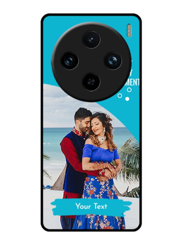 Custom Vivo X100 Pro 5G Custom Glass Phone Case - Happy Moment Design