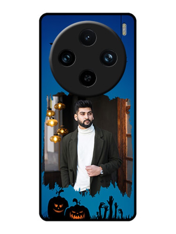 Custom Vivo X100 Pro 5G Custom Glass Phone Case - With Pro Halloween Design