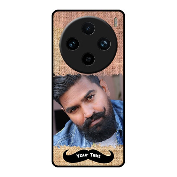 Vivo X100 Pro 5G Custom Glass Phone Case - With Texture Design